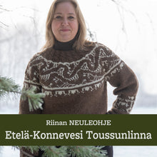 Load image into Gallery viewer, Knitting pattern – Etelä-Konnevesi wool sweater