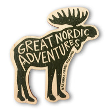 Load image into Gallery viewer, Mighty Moose magnet