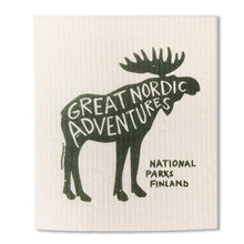 Load image into Gallery viewer, Biodegradable dishcloth Mighty Moose