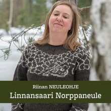 Load image into Gallery viewer, Knitting pattern – Linnansaari wool sweater