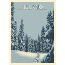 Lataa kuva Galleria-katseluun, Kansallispuisto-juliste 50x70 cm, useita versioita