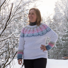 Load image into Gallery viewer, Knitting pattern – Pallas-Yllästunturi wool sweater