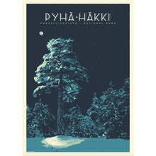 Lataa kuva Galleria-katseluun, Kansallispuisto-juliste 50x70 cm, useita versioita