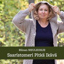 Load image into Gallery viewer, Knitting pattern – Saaristomeri wool cardigan
