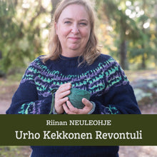 Load image into Gallery viewer, Knitting pattern – Urho Kekkonen wool sweater