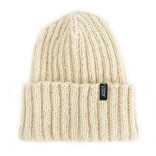 Load image into Gallery viewer, Hand-knitted wool beanie, several colours