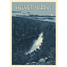 Lataa kuva Galleria-katseluun, Kansallispuisto-juliste 50x70 cm, useita versioita