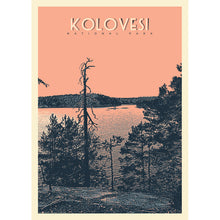 Lataa kuva Galleria-katseluun, Kansallispuisto-juliste 50x70 cm, useita versioita