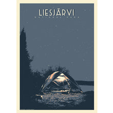 Lataa kuva Galleria-katseluun, Kansallispuisto-juliste 50x70 cm, useita versioita