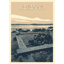 Lataa kuva Galleria-katseluun, Kansallispuisto-juliste 50x70 cm, useita versioita