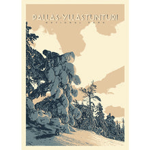 Lataa kuva Galleria-katseluun, Kansallispuisto-juliste 50x70 cm, useita versioita