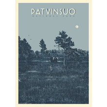 Lataa kuva Galleria-katseluun, Kansallispuisto-juliste 50x70 cm, useita versioita