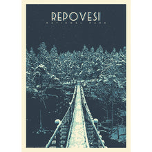 Lataa kuva Galleria-katseluun, Kansallispuisto-juliste 50x70 cm, useita versioita