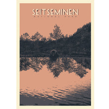 Lataa kuva Galleria-katseluun, Kansallispuisto-juliste 50x70 cm, useita versioita