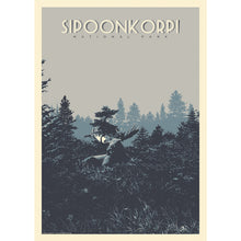 Lataa kuva Galleria-katseluun, Kansallispuisto-juliste 50x70 cm, useita versioita