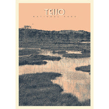 Lataa kuva Galleria-katseluun, Kansallispuisto-juliste 50x70 cm, useita versioita