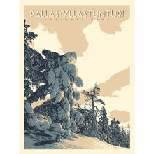 Lataa kuva Galleria-katseluun, Kansallispuisto-juliste 30x40 cm, useita versioita