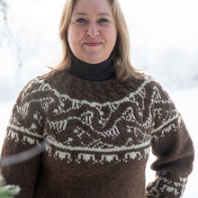 Load image into Gallery viewer, Knitting pattern – Etelä-Konnevesi wool sweater
