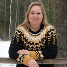 Load image into Gallery viewer, Knitting pattern – Lemmenjoki wool sweater
