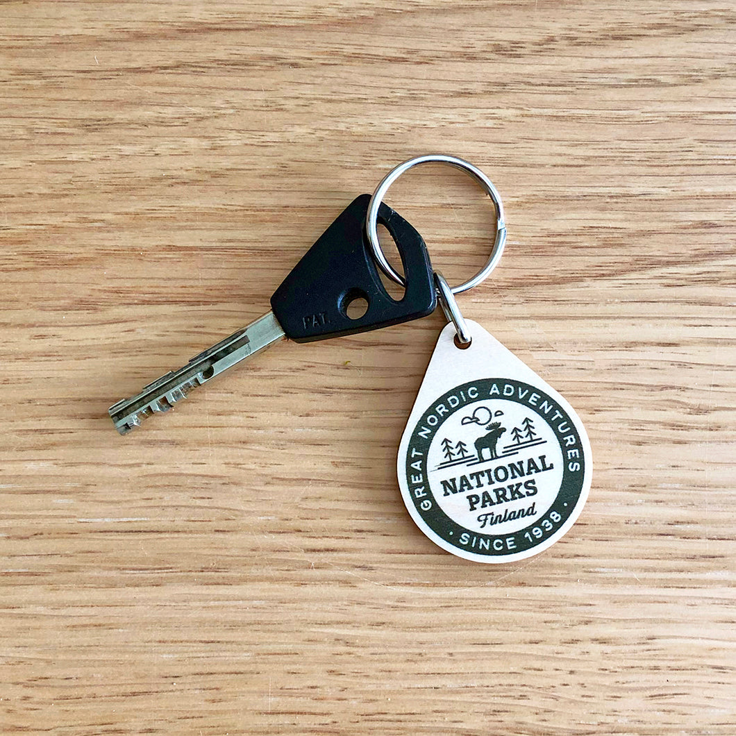 National Parks Finland key chain