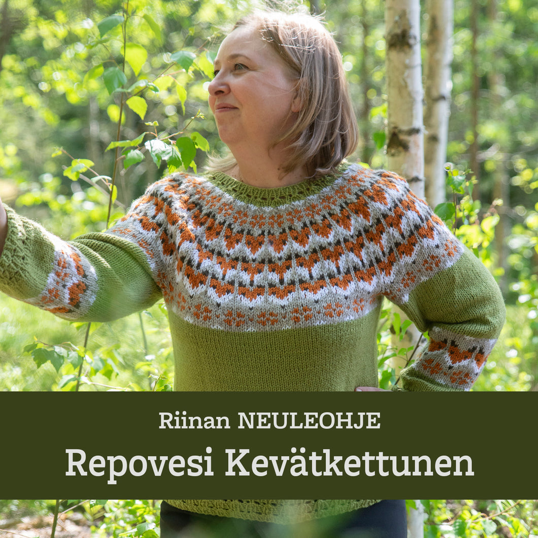 Knitting pattern – Repovesi wool sweater