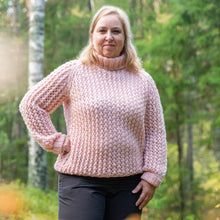 Load image into Gallery viewer, Knitting pattern – Sipoonkorpi wool sweater
