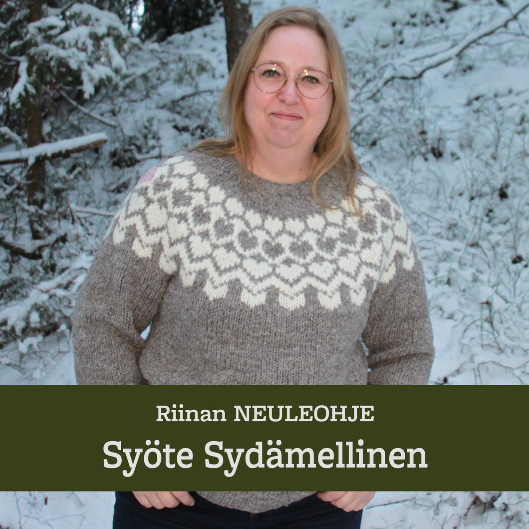 Knitting pattern – Syöte wool sweater