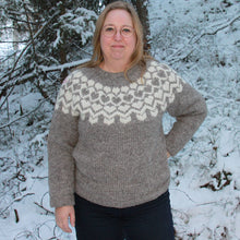 Load image into Gallery viewer, Knitting pattern – Syöte wool sweater
