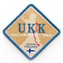 Lataa kuva Galleria-katseluun, Kangasmerkki "UKK"
