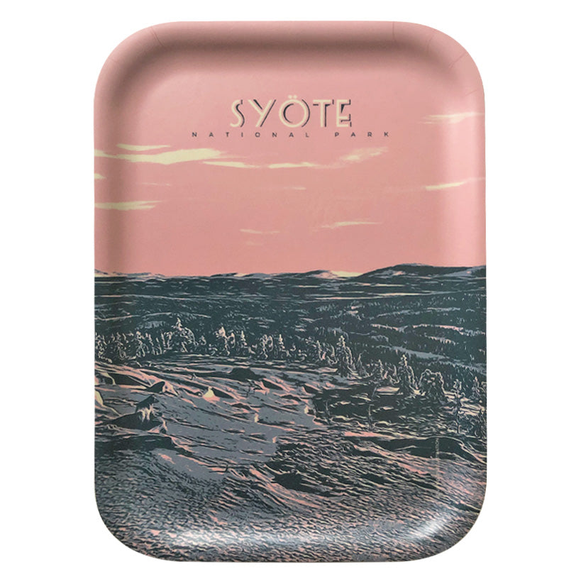 Kansallispuisto-tarjotin 27x20 cm, useita versioita